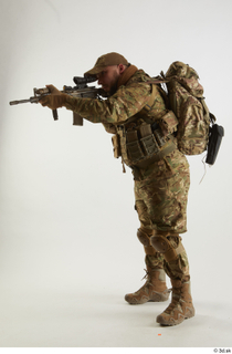 Luis Donovan Soldier Aiming Gun Pose 2 aiming gun standing…